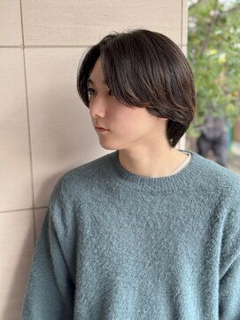 エルパティオ(EL PATIO) センターパート×ニュアンスパーマ