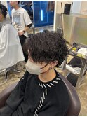 【MEN’S HAIR/サーフカール/刈り上げセンターパート/千葉】