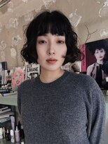 ロジ(loji)&nbsp;ミニボブと、大人girlyパーマヘア