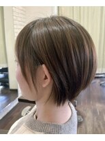 サロウィン 名古屋本山店(SALOWIN) 大人可愛い丸っこショートボブ/HIDE/本山