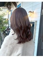 アズグロウヘアー(AS GROW HAIR)&nbsp;髪質改善カラー×ラベンダーブラウン