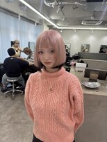 モニカ 原宿店(MONIQA)&nbsp;ピンク裾カラー