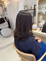 ティアレ(Tiare)&nbsp;艶アッシュブラウン×大人レイヤーミディ