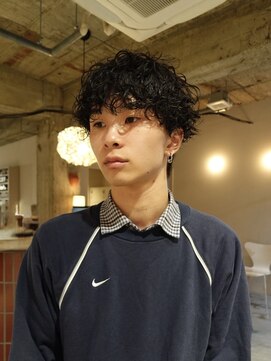 トッド(tod) メンズパーマルアパーマメンズカットニュアンスパーマ