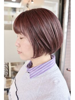 コス(KoS)の写真/カウンセリング重視で、あなたにぴったりフィットするフォルムを♪再現性・持ちの良さに拘る上質カット*