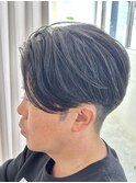 MEN’S HAIR/サーフカール/刈り上げセンターパート/伊勢崎