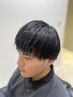 【ストレートヘアーを求めるメンズ】メンズカット＋メンズケア縮毛矯正