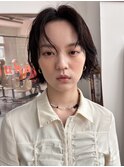ボブパーマ　ニュアンスパーマ　韓国ボブ