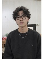 ロム 札幌大通(LOM)&nbsp;メンズスパイラルパーマウルフ【札幌】