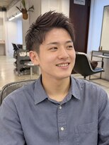メンズルーパ 三宮 元町(Men's LOOPA)&nbsp;爽やかアップバングショート/メンズ/神戸/三宮