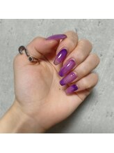 グラマラス アンジェアイ 荻窪店(glamourous ange eye)/ぶどうネイル