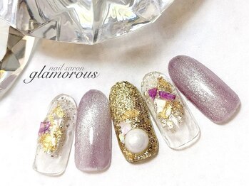 ネイルグラマラス 西新井店/《パラジェル》上品マグネット