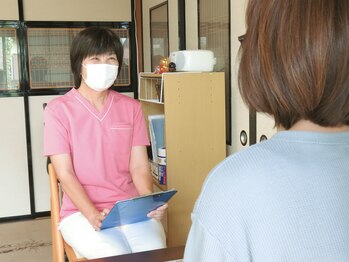 ここらく/カウンセリング風景