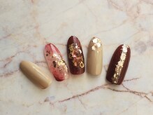 ビーケア 自由が丘店(B.care)/秋ネイル￥6480