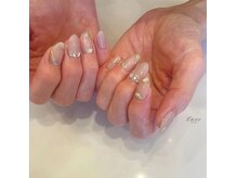 ネイルサロンリュクス (nailsalon Luxe)/マグネット×ミラーニュアンス