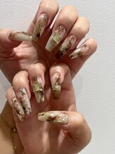 リグネイル 草加(rig nail)/タイダイ。＊