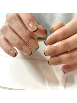 カミナネイル(KAMINA.nail)/デザインフレンチ