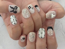 【森】持ち込みガーリーネイル