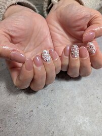 ツイードネイル