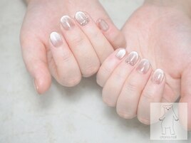 シンプルマグネットネイル