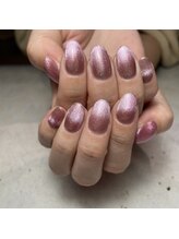 ヘアーアンドネイル ルシア(Hair&Nail Lucia)/フレンチ風マグネットネイル