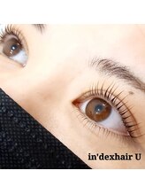 インデックスヘアーユー 錦糸町(in'dex hair-U)/まつげパーマ上下¥6500#錦糸町