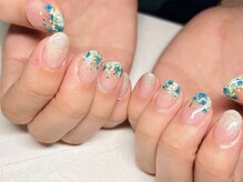 ラドール(La Dhole)/押し花グラデーション