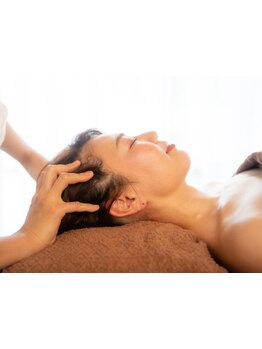 ヘッドスパで癒されたい