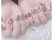 シェリエ(Cherie)/Y2Kネイル/ブラックマグネット