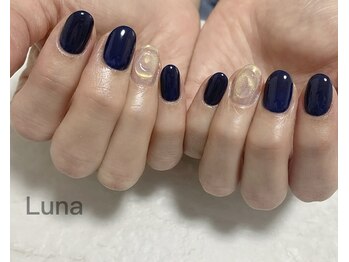 オーロラアートネイル