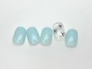 Aコース4400円ショートネイル