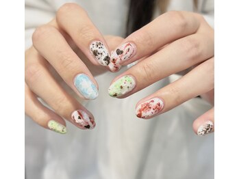 エーナイン イオンモール盛岡南店/アイスクリーム風ネイル♪