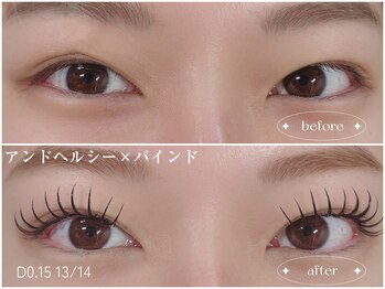 サロン ノアノア(salon noa noa)/アンドヘルシー×バインド