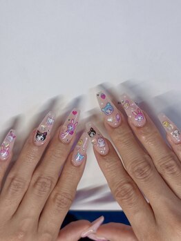 ネイルシールお持ち込み^ ^