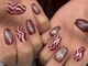 ネイルクイーン(Nail Queen)の写真/当店では定額デザインも大人気♪毎月トレンドのネイルを取り入れるので飽きがこずにオシャレを楽しめる☆