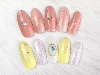 ユースタイル 新宿店(U-style)/押し花ネイル