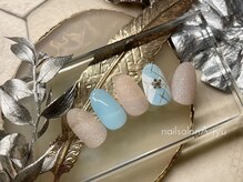 ネイルサロン アージュ(Nail Salon A jyu)/アーガイル×スノーフレーク