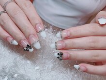 レアネイル 新宿(le'a nail)/ホワイトフレンチネイル