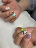《ハンド》デザインネイル(アート10本)オフ含まず180分コース