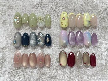 吹野限定3月ハンド定額アート