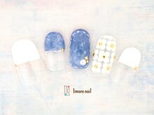 リモアネイル(limore nail)/デニムフラワー☆