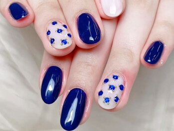 シーアンドビーネイル(C&B Nail)/持ち込みデザイン2本