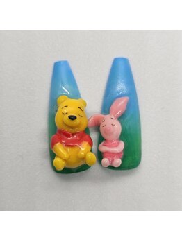 ミニオン 蕨店(minion)/プーさんネイル
