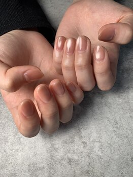 クレアネイル(claire.nail)の写真/【パフェジェル取扱い◎】『肌に馴染むシンプルネイル』で場所を選ばない、あなた好みの指先に―.