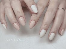 ヴィヴィアン ネイル(Vivian nail)/ワンカラー　バイカラー