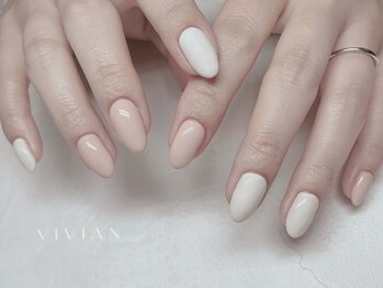 ヴィヴィアン ネイル(Vivian nail)/ワンカラー バイカラー