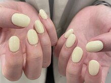 アイネイルズ 天神今泉店(I-nails)/【misato.n】イエローワンカラー