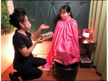 ラポール(RAPPORT)の写真/【社団法人日本黄土よもぎ蒸し協会】美容大国韓国から直輸入!ペアお得◎よもぎ蒸し40分通常¥4200→¥3800/人
