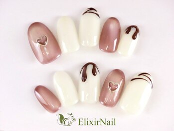 エリクサーネイル 神田(Elixir Nail)/シンプル / クーポン使用