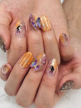 ネイル ユナ(nail YUNA)/ハロウィンネイル